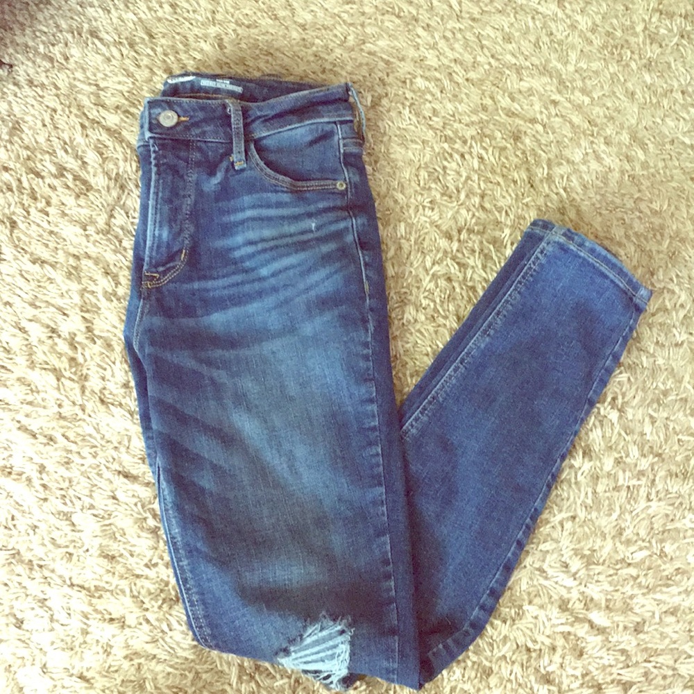 Old Navy Super Skinny High Rise Jeans